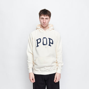 Pop Trading Company - Arch Hooded Sweat (Off White)
