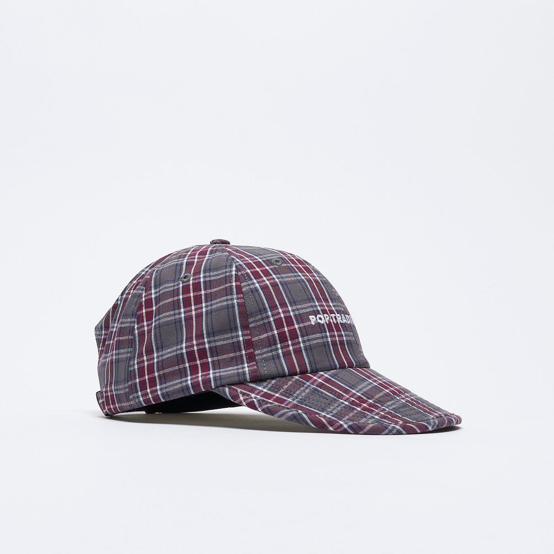 Pop Trading Company - Checked Flexfoam Sixpanel Hat (Grey Check)