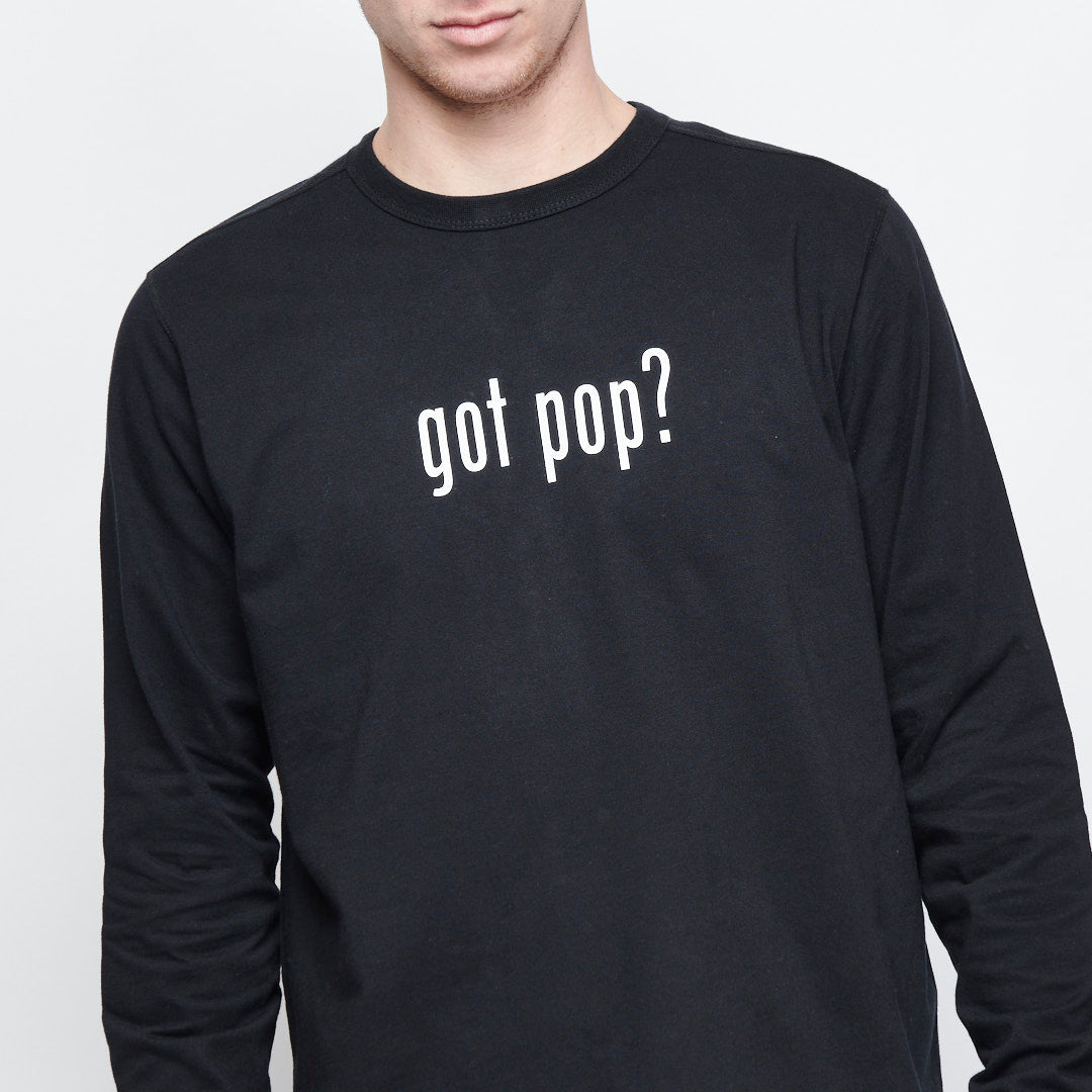 Pop Trading Company - Got PoP Longsleeve Tee (Black)