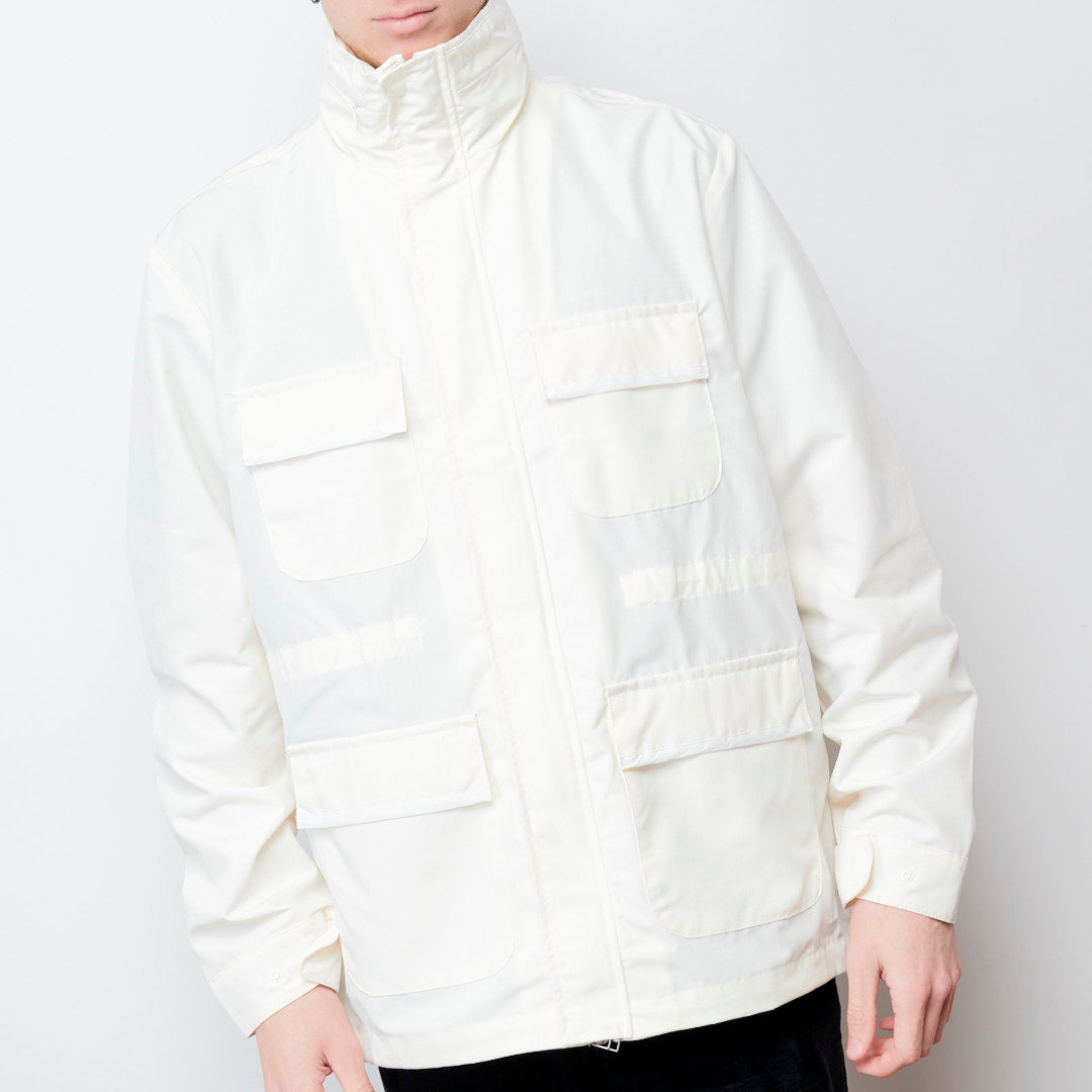 Pop Trading Company M-65 Jacket - Off White