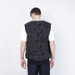 Pop Trading Company - Paisley Knitted Spencer Vest (Anthracite)