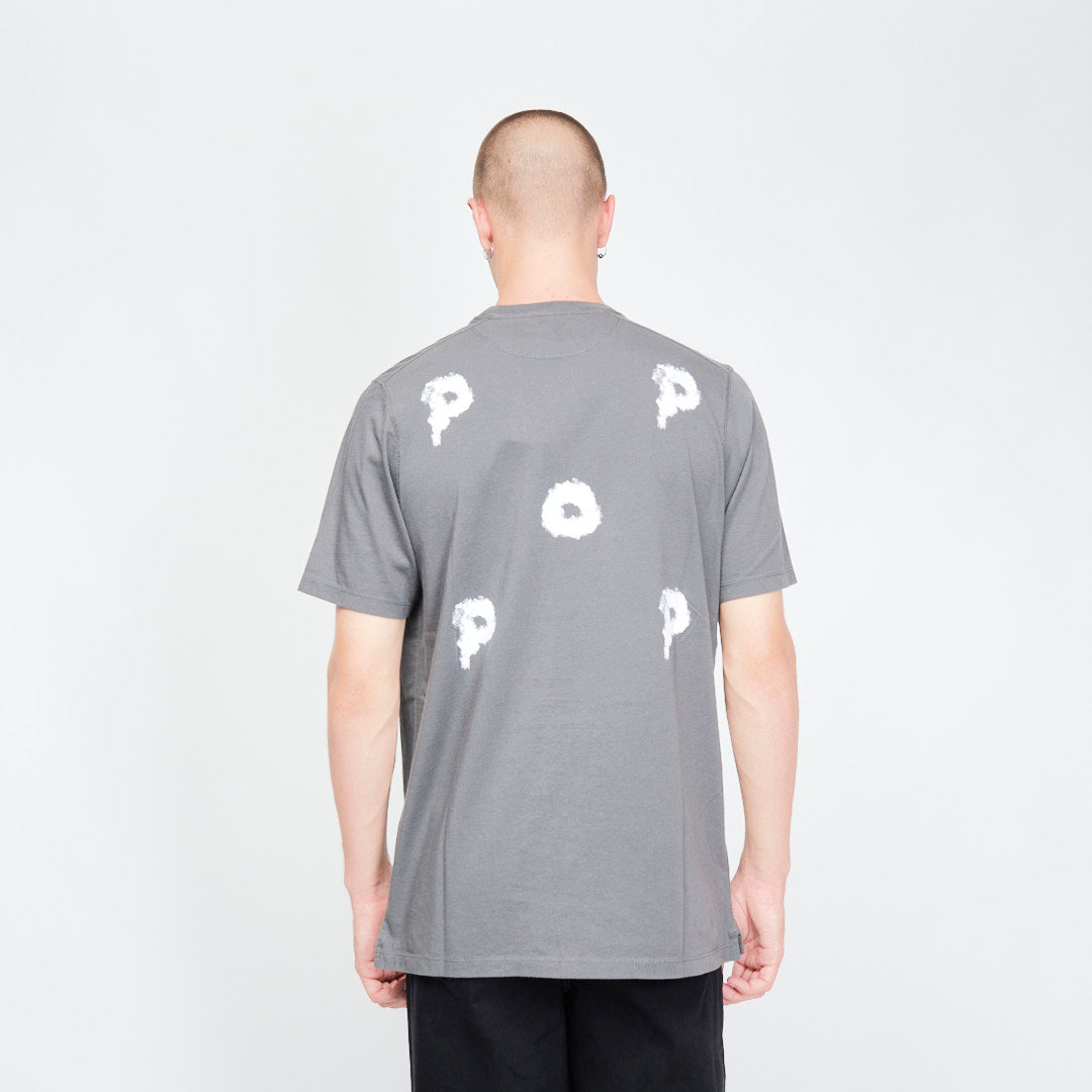 Pop Trading Company - Smoke T-shirt (Charcoal)