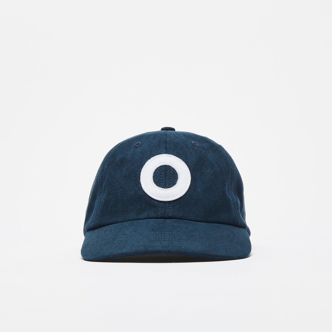Pop Trading Company - Suede O Sixpanel Hat (Navy)