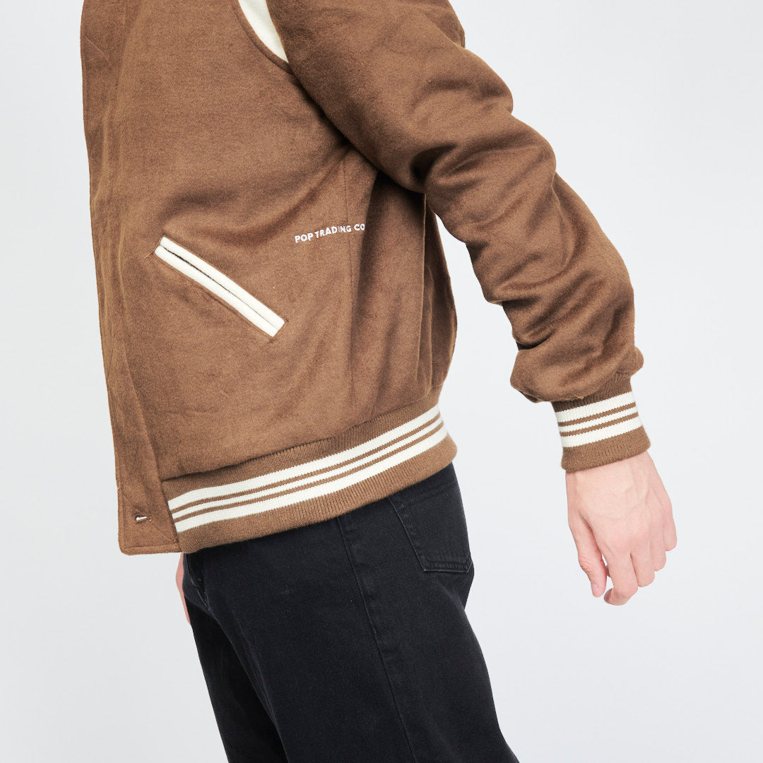 Pop Trading Company - Varisty Jacket (Rain Drum)