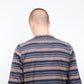 Pop Trading Company - stripe longsleeve t-shirt (Rain Drum)