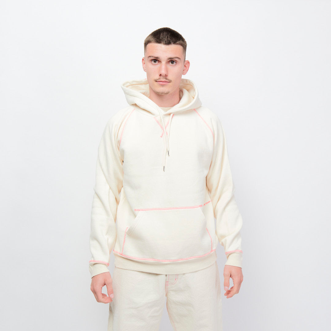 Pop Trading Company x Lex Pott - Hooded Sweater (Natural White)