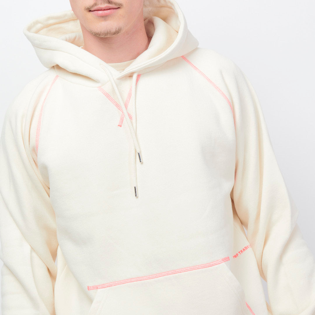 Pop Trading Company x Lex Pott - Hooded Sweater (Natural White)