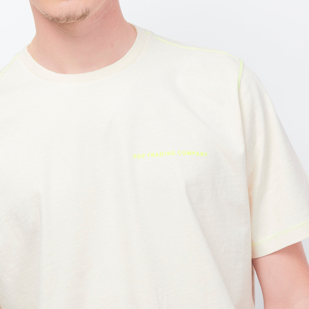 Pop Trading Company x Lex Pott - T-shirt (Natural White)