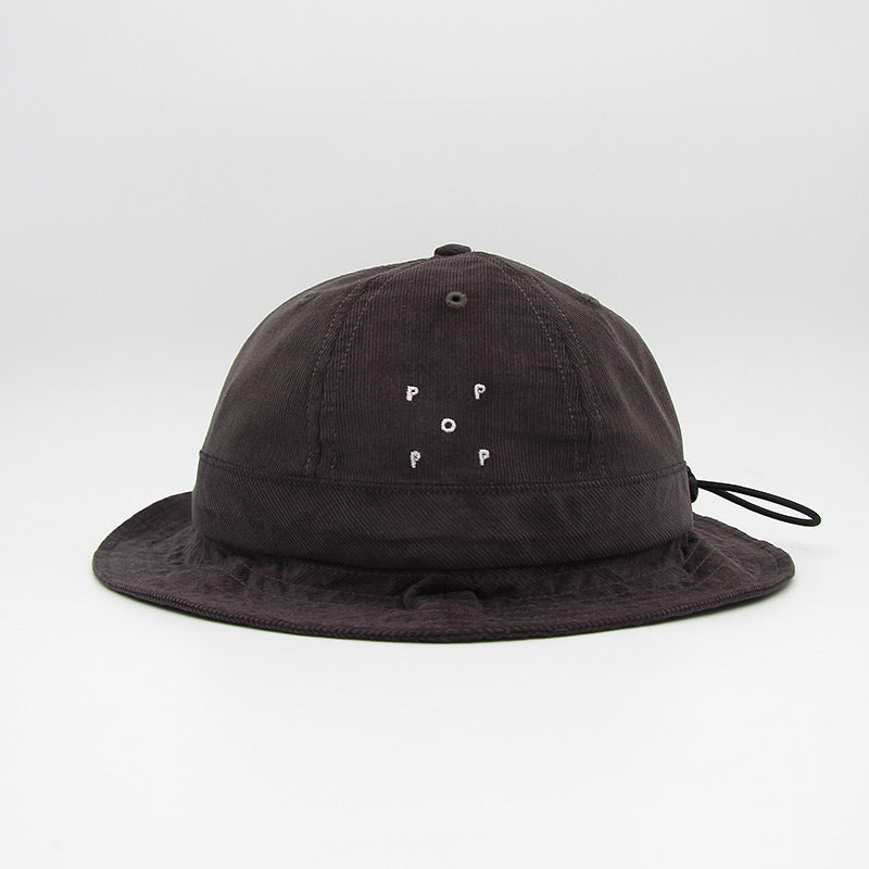 Pop Trading Company Bell Hat Anthracite Minicord