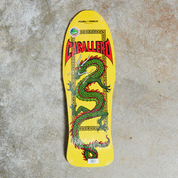 Powell Peralta Deck Reissue Cab Chin Dragon (Yellow)