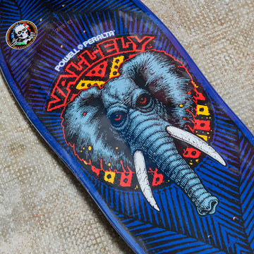 Powell Peralta Deck Reissue Vallely Elephant (Blue)