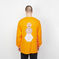 Quartersnacks Snackman Longsleeve Tee - Orange