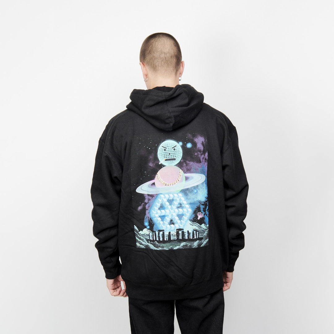 Quartersnacks Spaceman Hoody - Black