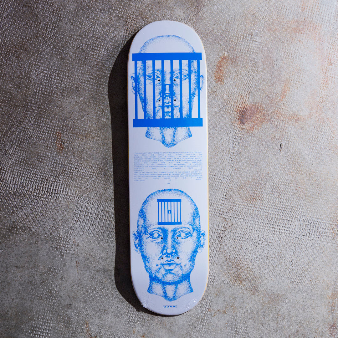 Quasi Skateboards - Cage 1 Deck (White)