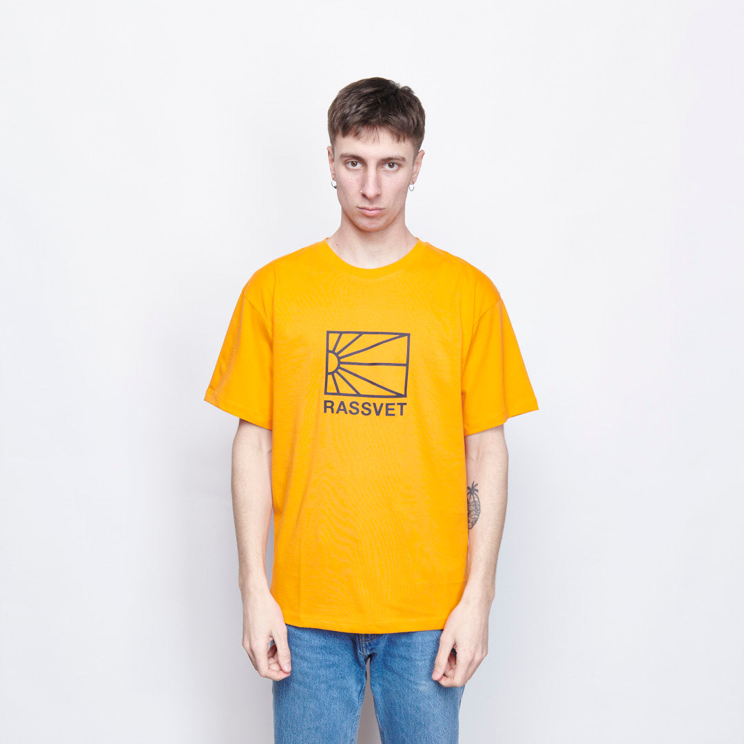 Rassvet - Men Big Logo T-Shirt (Orange)