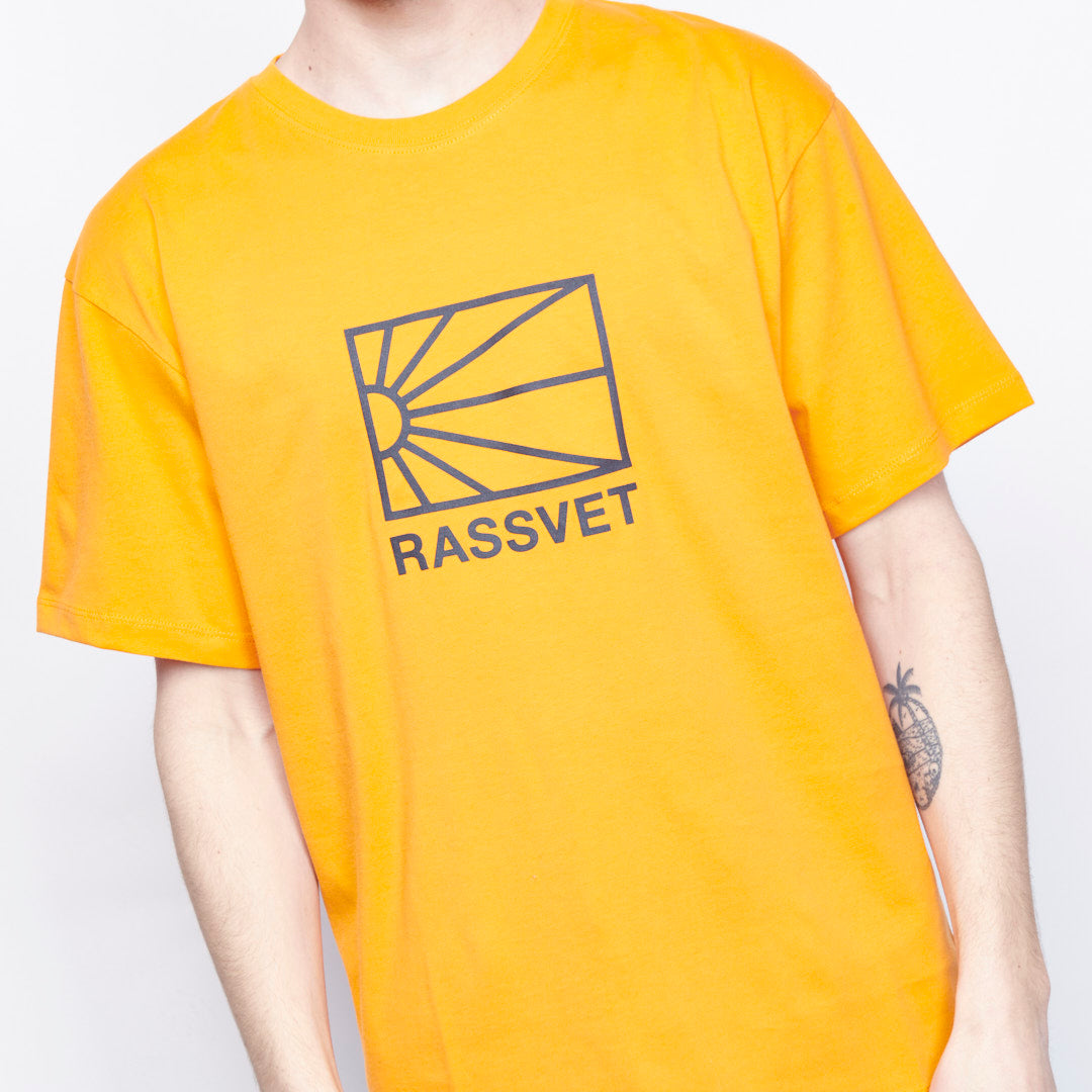 Rassvet - Men Big Logo T-Shirt (Orange)