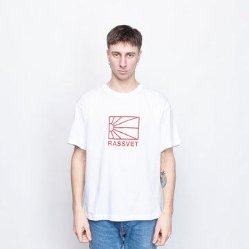 Rassvet - Men Big Logo T-Shirt (White)