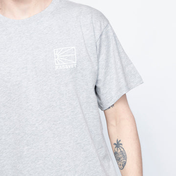 Rassvet - Men Logo T-Shirt (Grey Melange)