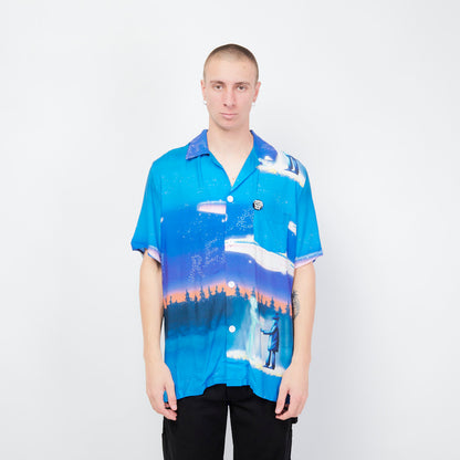 Real Bad Man - Interplanetary Vacation S/S Shirt (Blue)