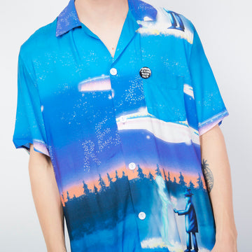 Real Bad Man - Interplanetary Vacation S/S Shirt (Blue)