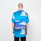 Real Bad Man - Interplanetary Vacation S/S Shirt (Blue)