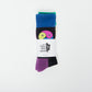 Real Bad Man - 3 Way Socks 2 pack (White/Black)