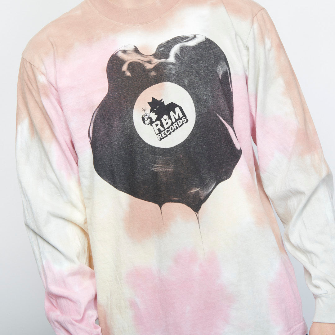 Real Bad Man - Big Rec LS Tee (Lizard Tie Dye)