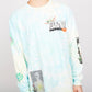 Real Bad Man From Outer Space L/S Tee - Blue/Green TD