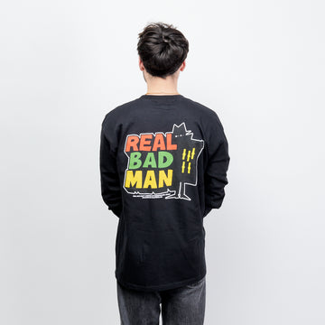Real Bad Man Logo Tee Vol. 9 L/S Tee - Black