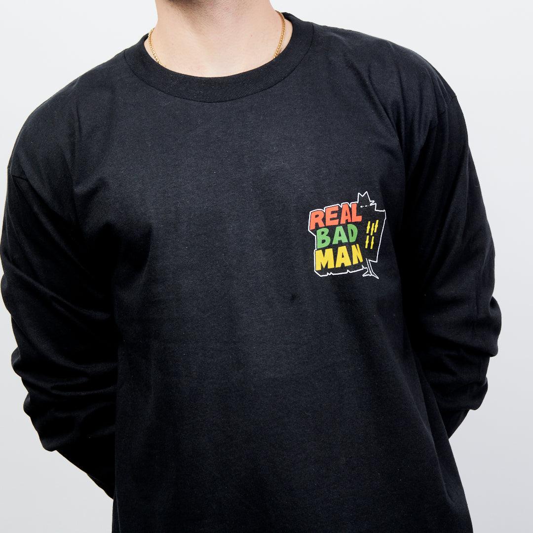 Real Bad Man Logo Tee Vol. 9 L/S Tee - Black