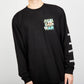 Real Bad Man Piano Man L/S Tee - Black