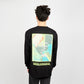 Real Bad Man Piano Man L/S Tee - Black