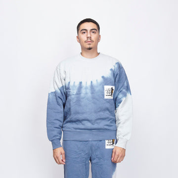 Real Bad Man - RBM Quilted Fleece Crew (Slate)