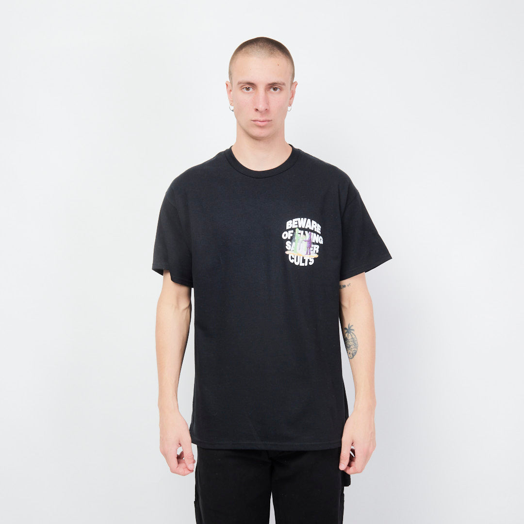 Real Bad Man - Saucer Cult S/S Shirt (Black)