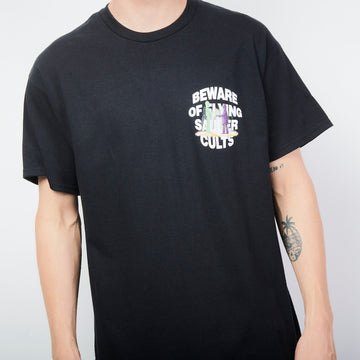 Real Bad Man - Saucer Cult S/S Shirt (Black)