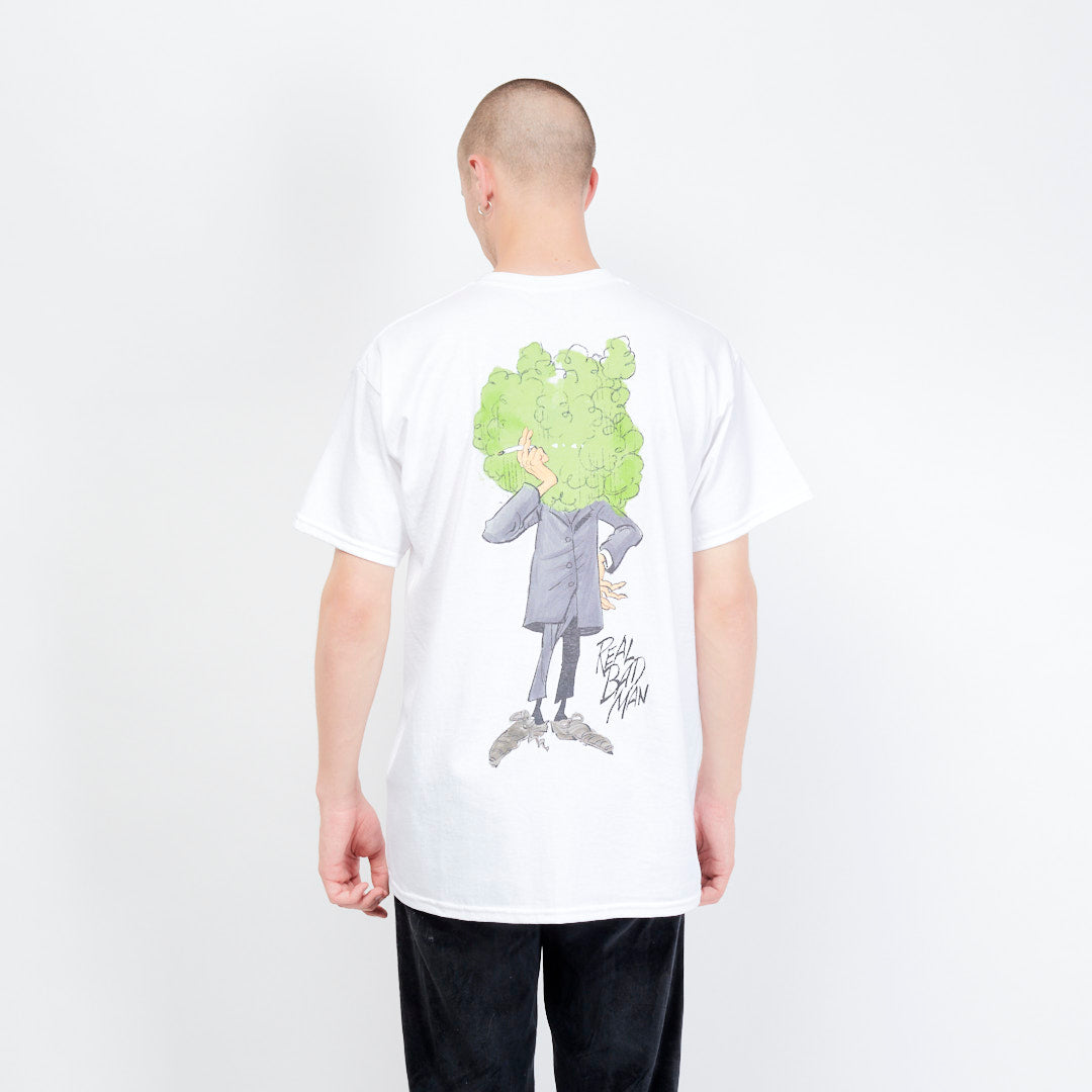 Real Bad Man - Smoke Screen SS Tee (White)