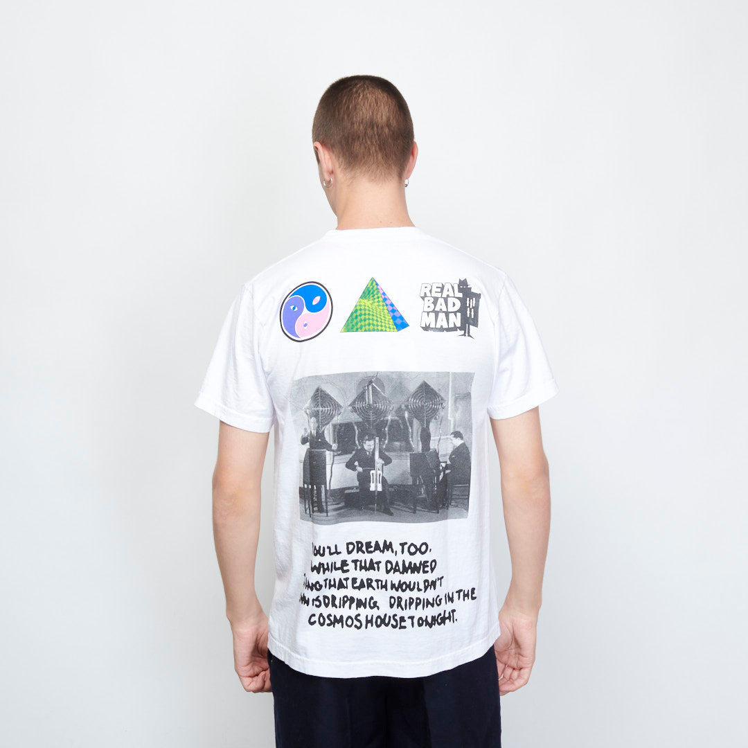 Real Bad Man - Spiritual Bass SS Tee (White)