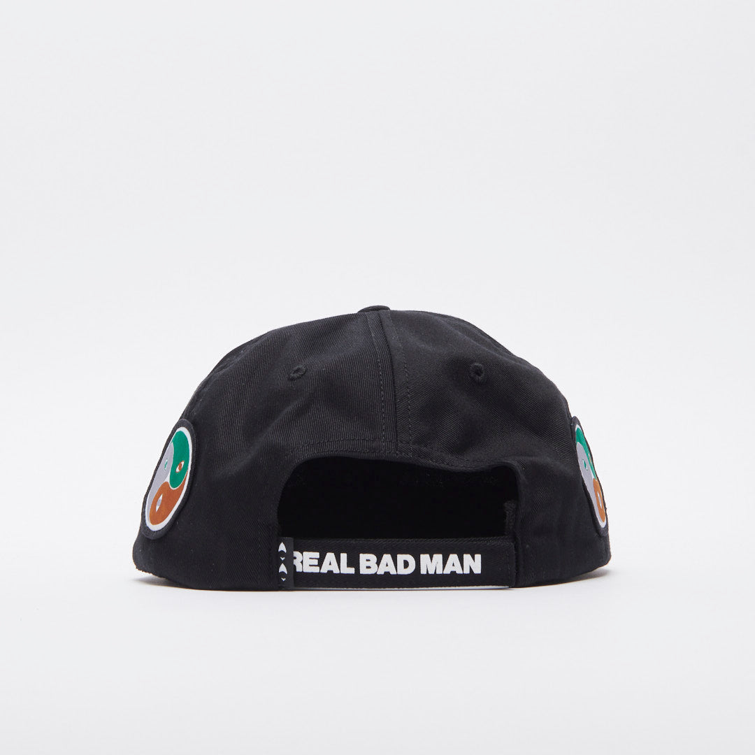 Real Bad Man - Three Way Patch Cap (Black)