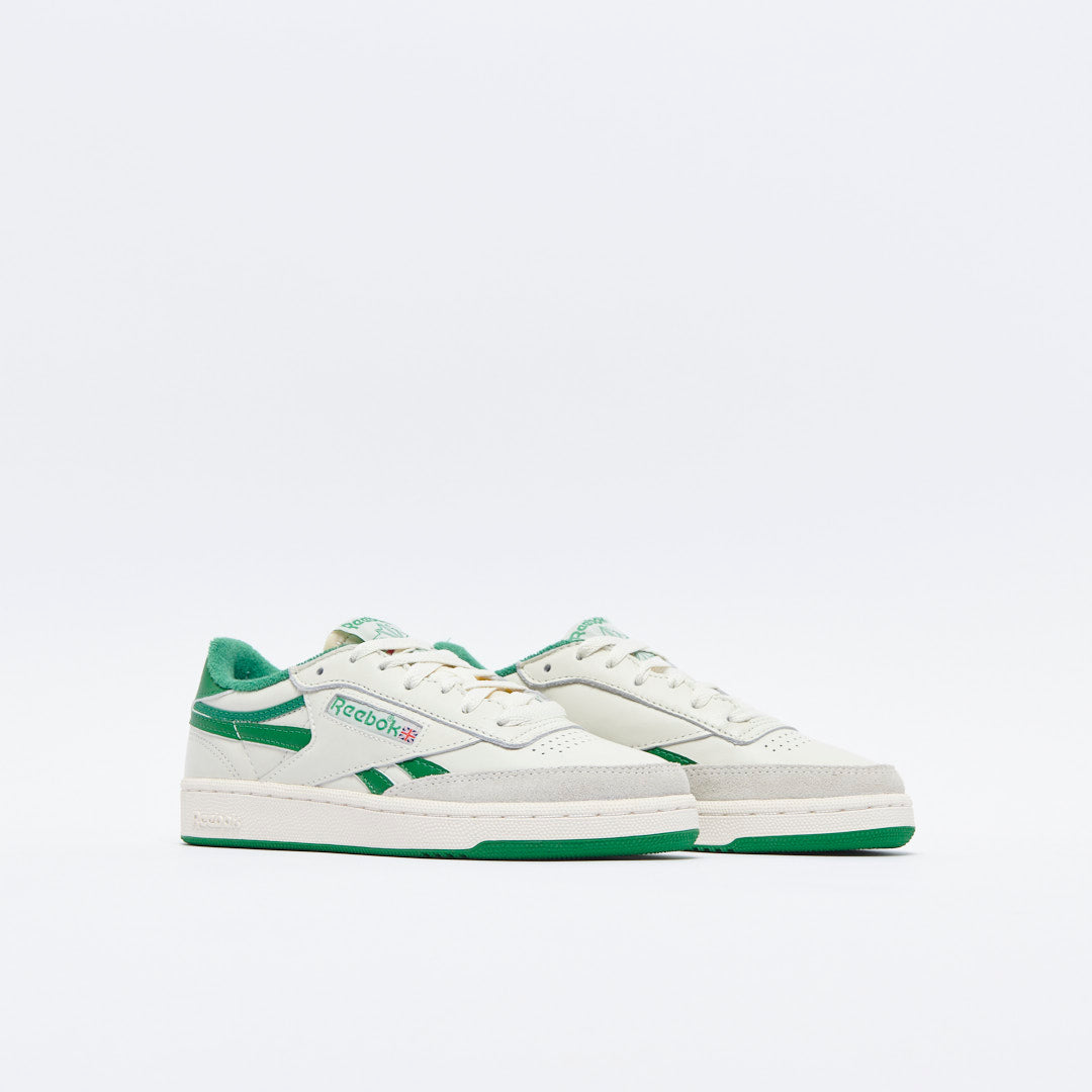 Club C Revenge Shoes - White / White / Glen Green