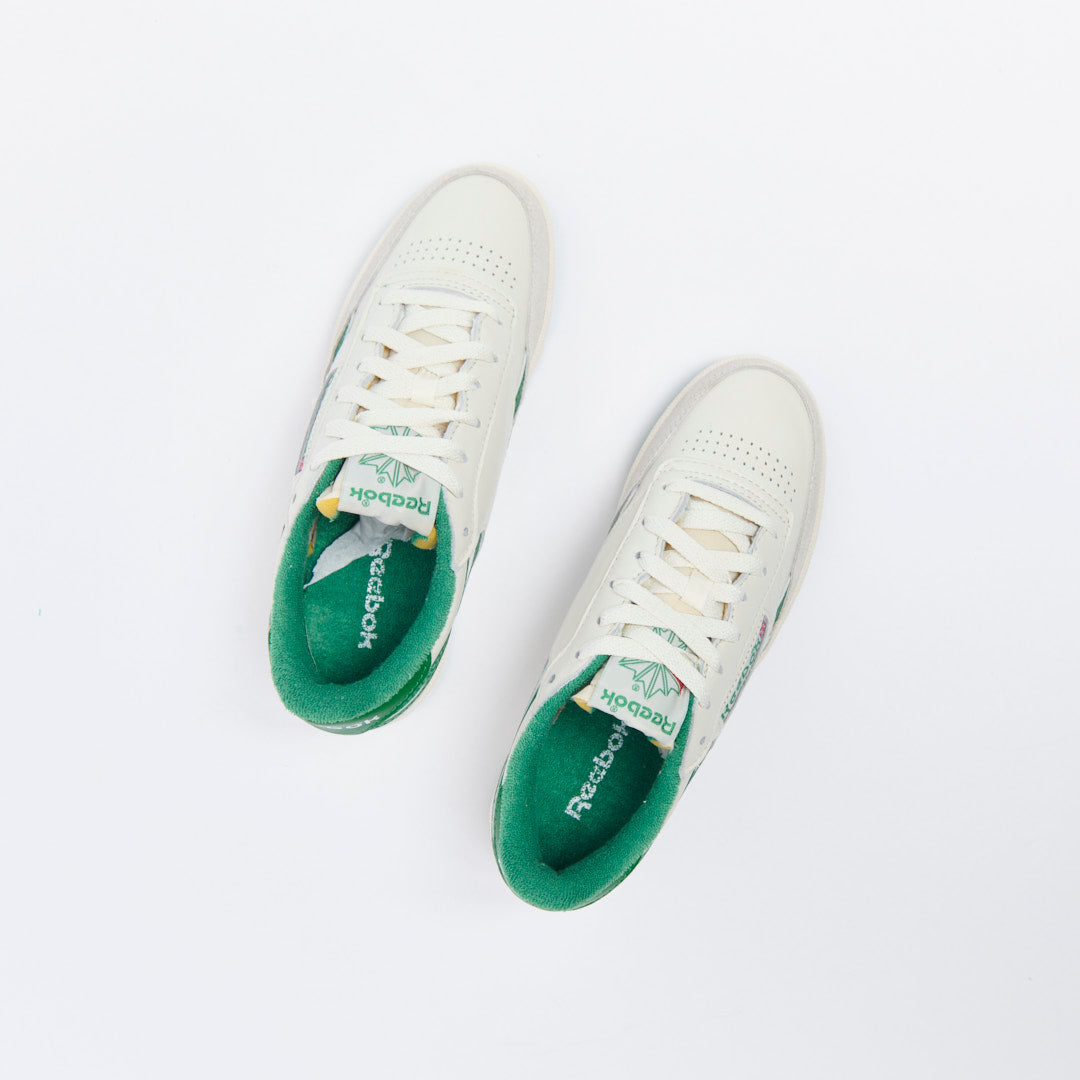 Reebok - Club C Revenge Vintage (Chalk/Paper White/Glen Green)