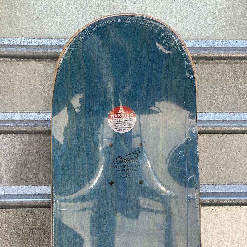 Snack Skateboards Seen The Sights Deck 8.125
