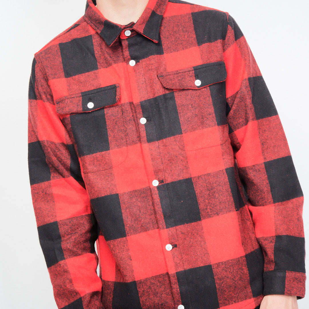 Stan Ray - Work Shirt (Red & Black Buffalo Check)