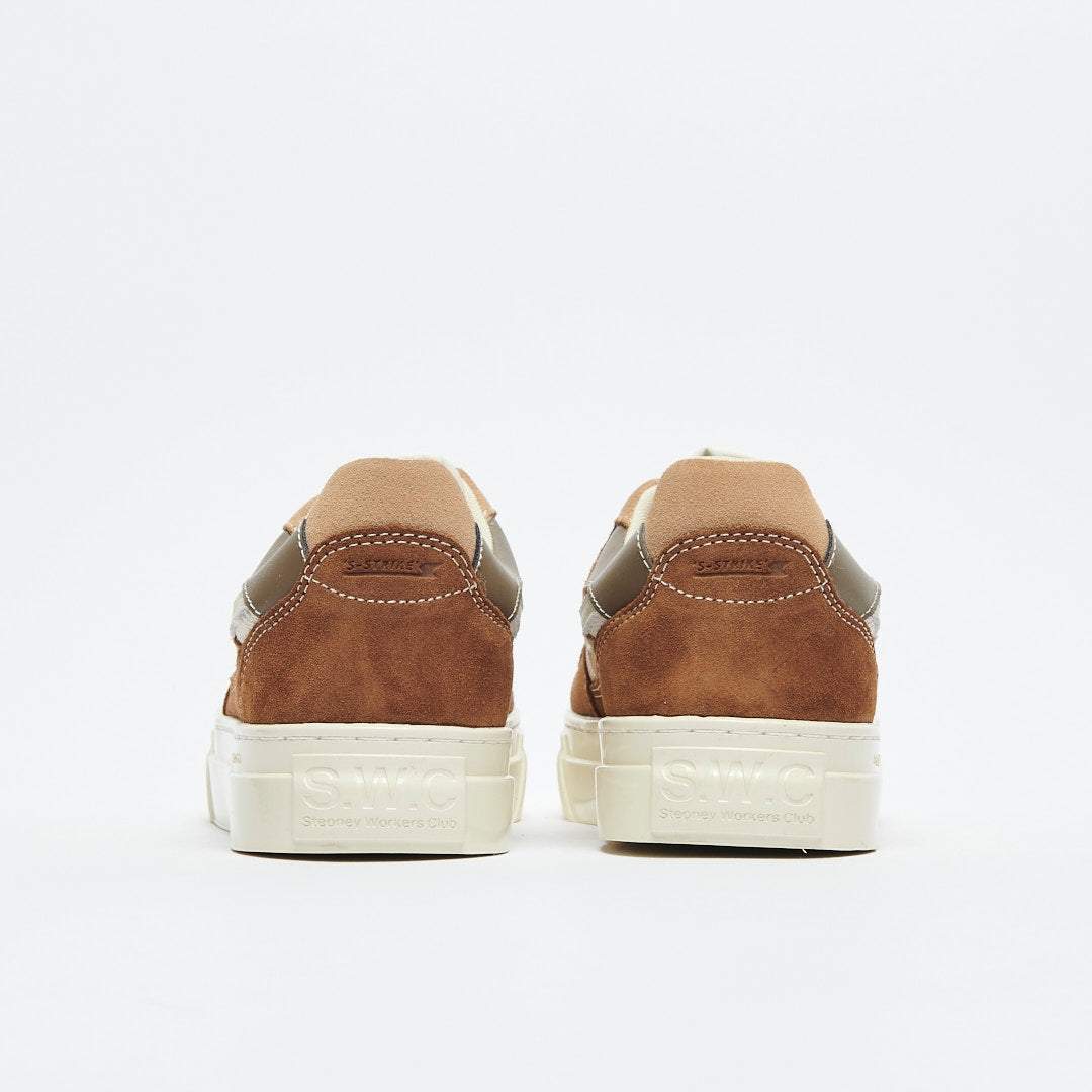 Stepney Workers Club - Pearl S-Strike Suede Mix (Bark)