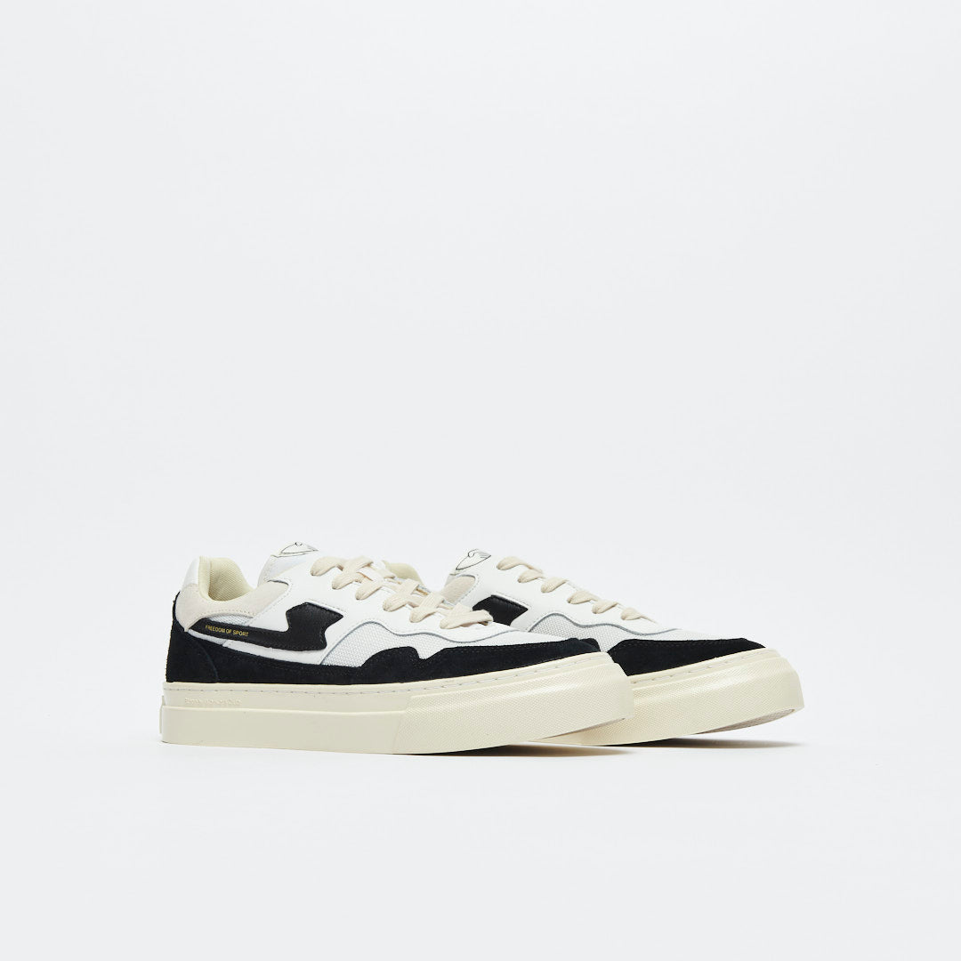 Stepney Workers Club - Pearl S-Strike Suede Mix (White/Black)