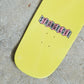Strange Love Skateboards - Natas Kaupas x Sean Cliver - Yellow Deck