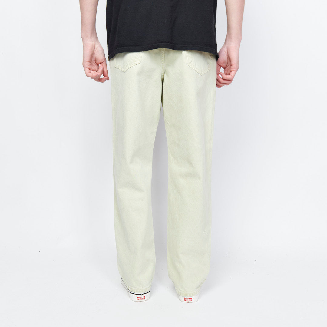 Stussy - Double dye Big 'Ol Jeans (Cream) – MILK STORE