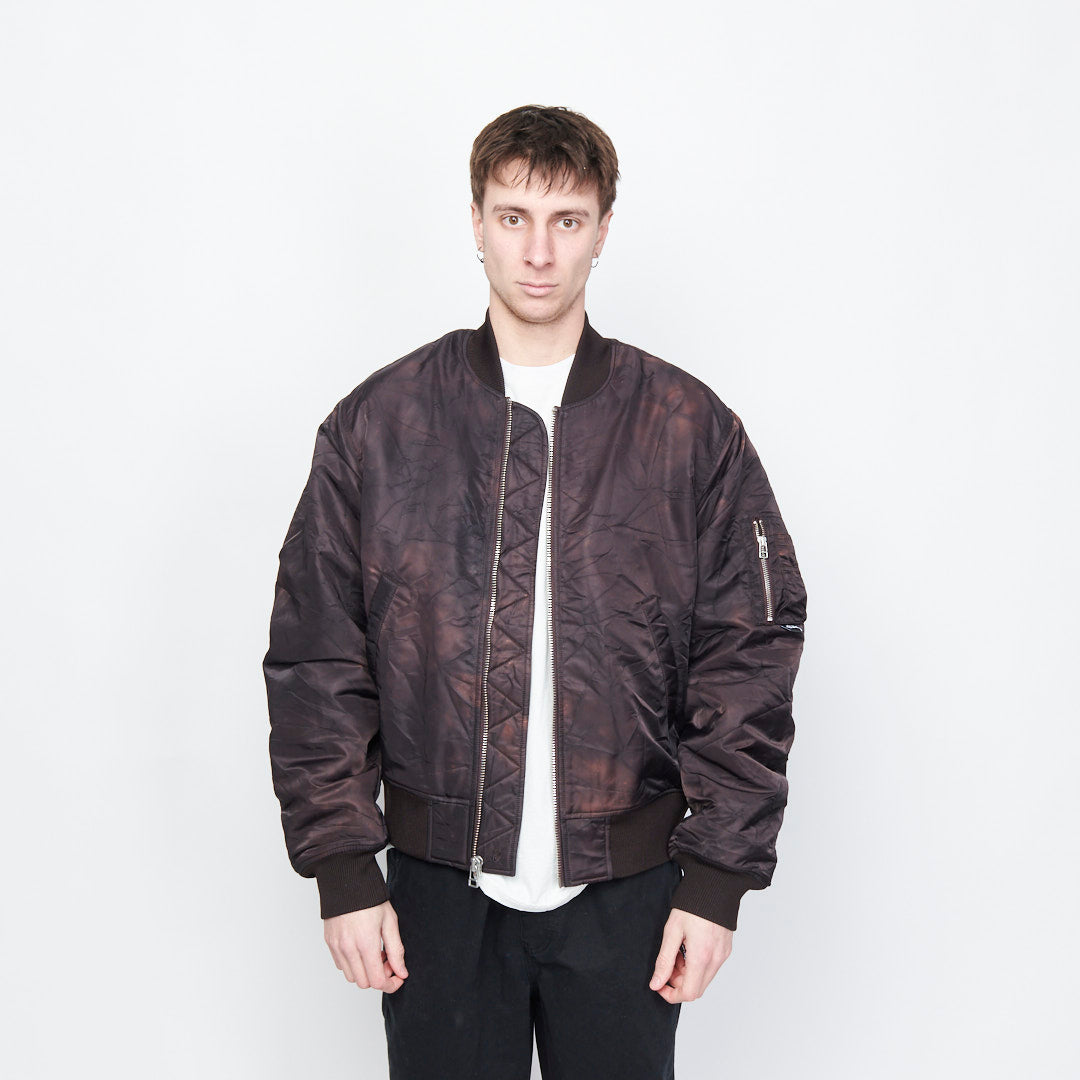 Stussy - Dyed Nylon Bomber (Brown)