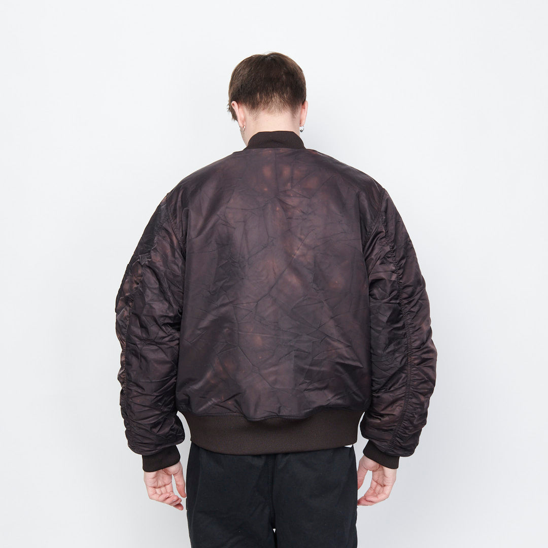 Stussy - Dyed Nylon Bomber (Brown)