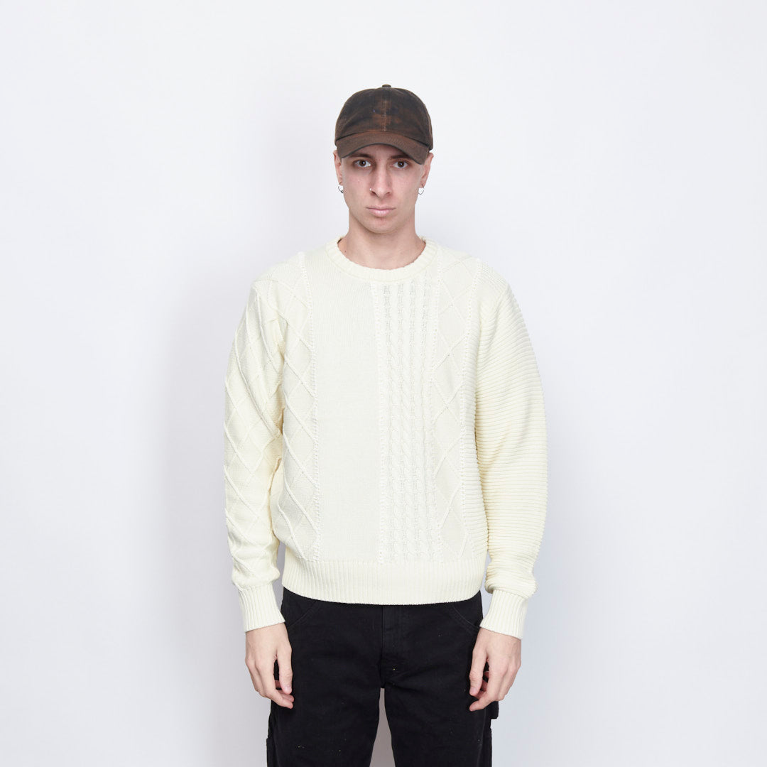 Stüssy - Patchwork Sweater (Natural)