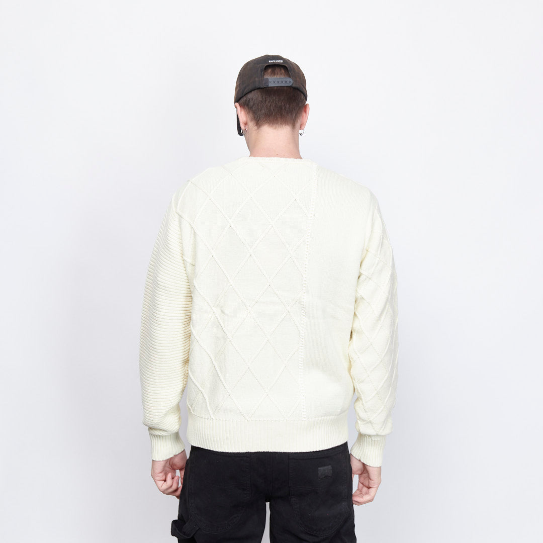 Stüssy - Patchwork Sweater (Natural)